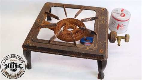 old gasoline burner